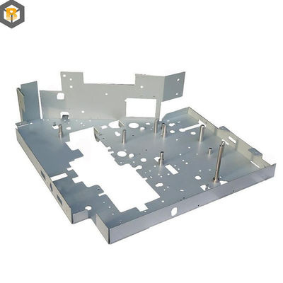 Op maat gemaakt door 2D/3D/tekening Aluminiumplaat Metal Fabrication Spare Part voor laser snijden