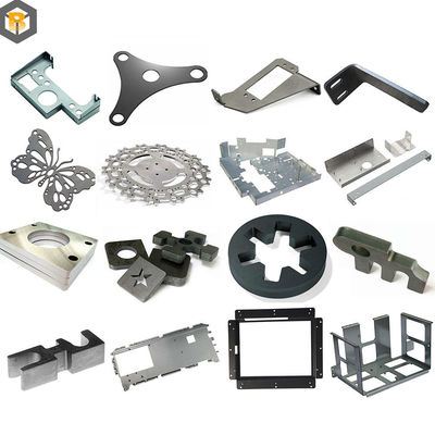 Op maat gemaakt door 2D/3D/tekening Aluminiumplaat Metal Fabrication Spare Part voor laser snijden