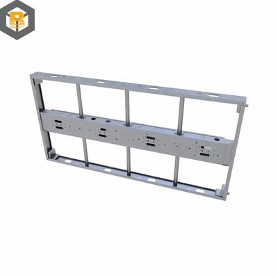 Op maat gemaakt door 2D / 3D / tekening Plaat metaal fabricage Stempel buigmachine onderdelen roestvrij staal frame gemaakt