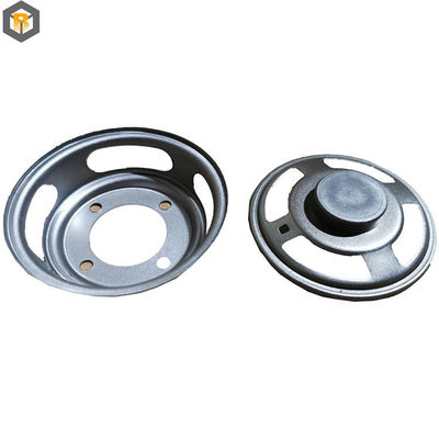Customized Powder Coated CNC Machining Sheet Metal Fabrication voor OEM Stamping Plate