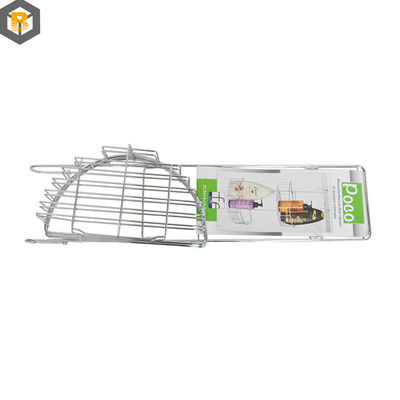 Custom door 2D Metal Wire Storage Organizer voor badkamer Hangende douche caddy reserveonderdeel