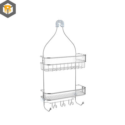 Hangende badkamer douche wagen met haken en badkamer opslag Custom door 2D / 3D