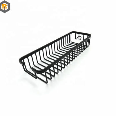 2D douche Caddy zwart roestvrij waterdicht plank manden sterke laadcapaciteit
