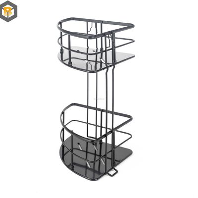 Wand gemonteerd zelfklevend draad hoek douche caddy reserveonderdeel op maat door 2D / 3D / tekening