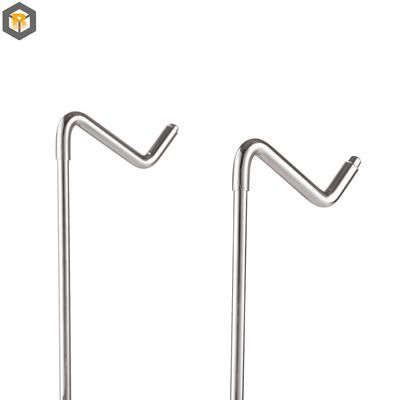 Customized Aluminium Alloy OEM roestvrij staal douche caddy onderdeel voor badkamer
