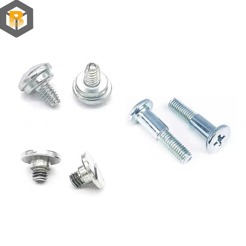 Speciaal kopje Zinkgeplatte koolstof-roestvrij staal legering Titanium Aluminium Brons Messing Plug Schroef Polijst Onderdeel