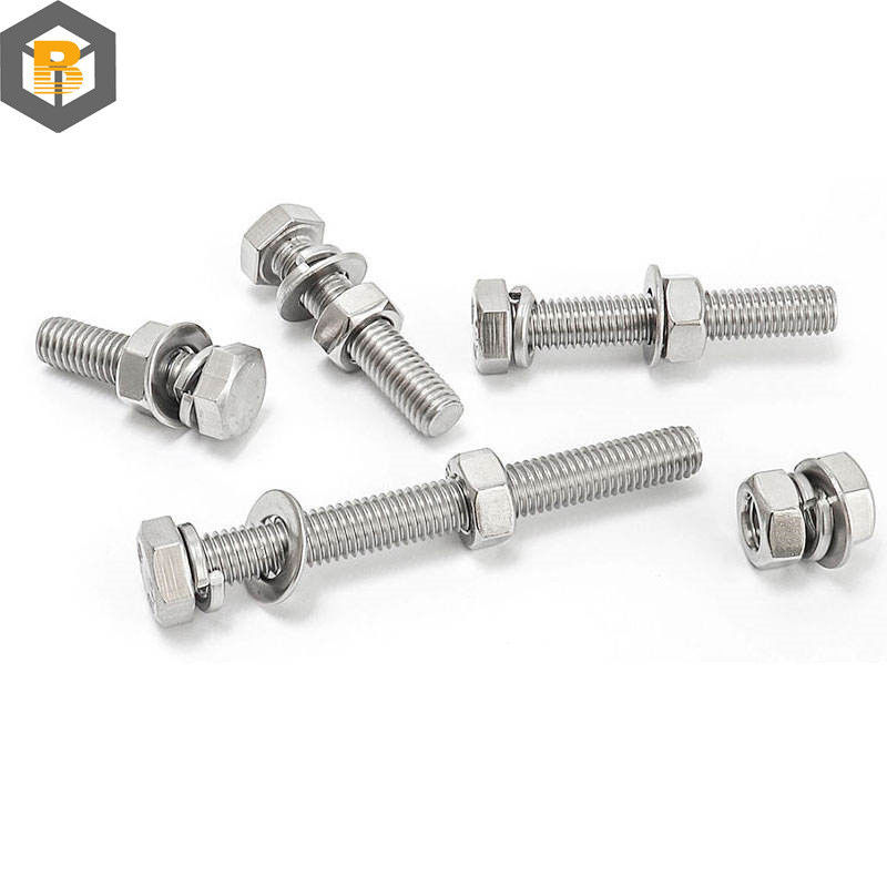 Op maat gemaakt door 2D/3D/tekening Super alloy staal 25cr/2mova/B16 Hex Head Bolt Machine Part