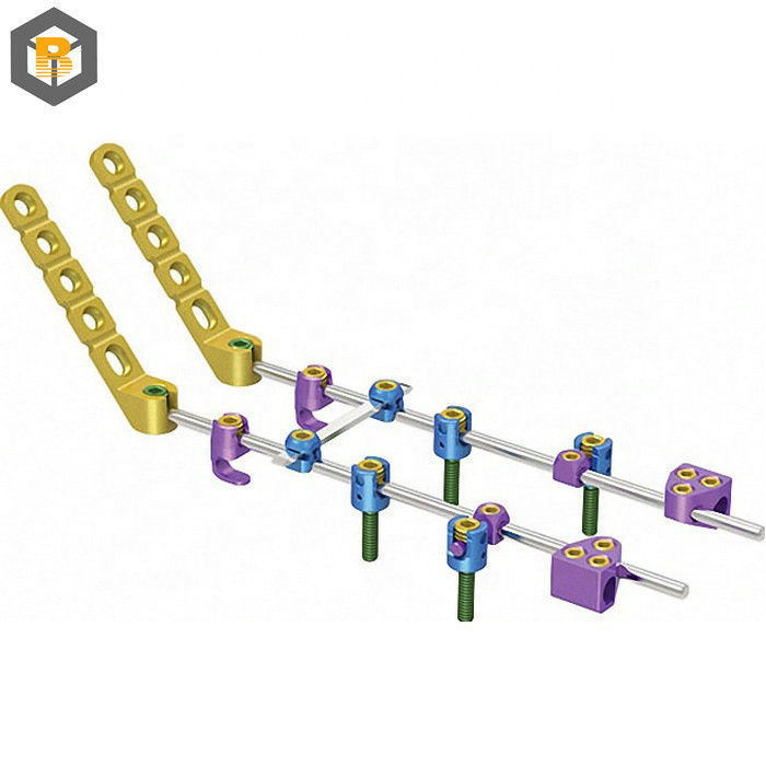 Achterste cervicale bevestigingssysteem Schroefvergrendeling Custom door 2D / 3D / tekening Occipitale schroef