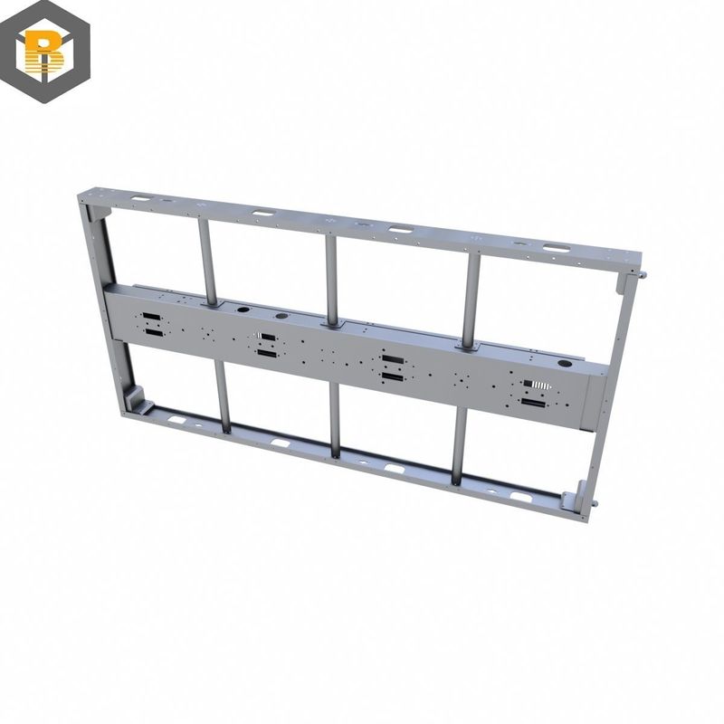 Op maat gemaakt door 2D / 3D / tekening Plaat metaal fabricage Stempel buigmachine onderdelen roestvrij staal frame gemaakt
